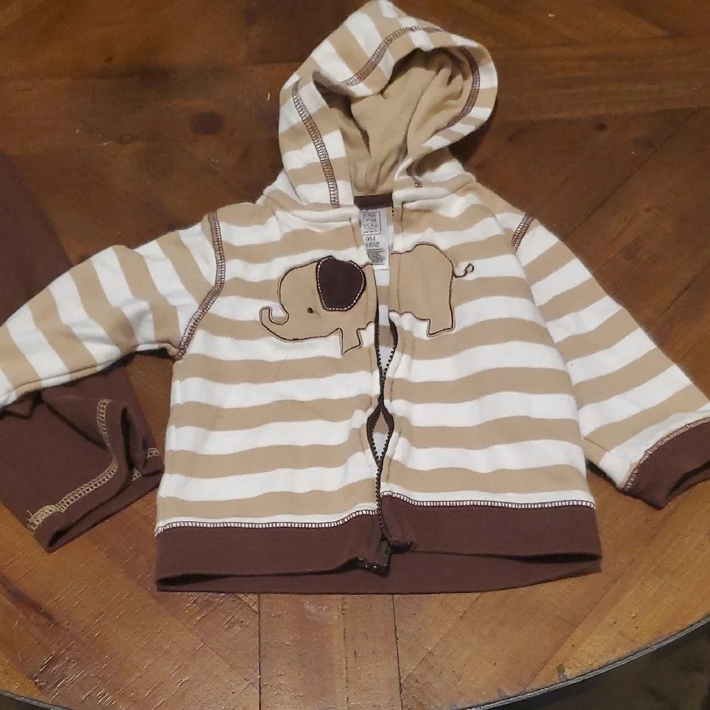 Carter's Cozy Brown and Cream Set for Everyday Comfort